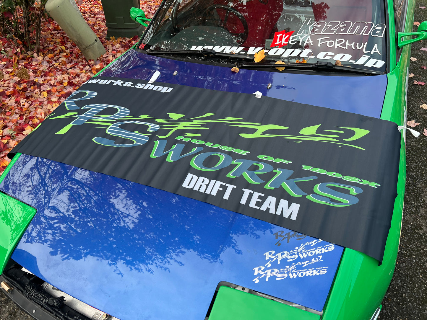 RPSWORKS V3, Black Nobori Flag!