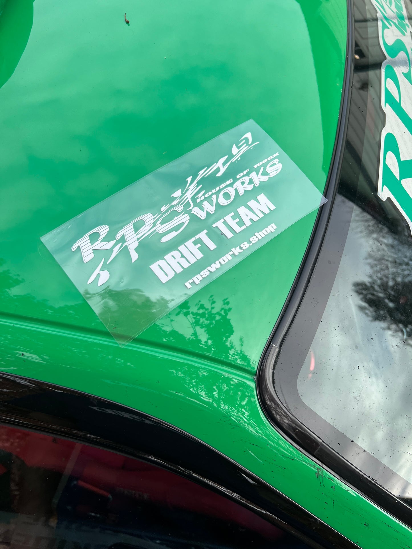 RPSworks V3 Sticker URL type White