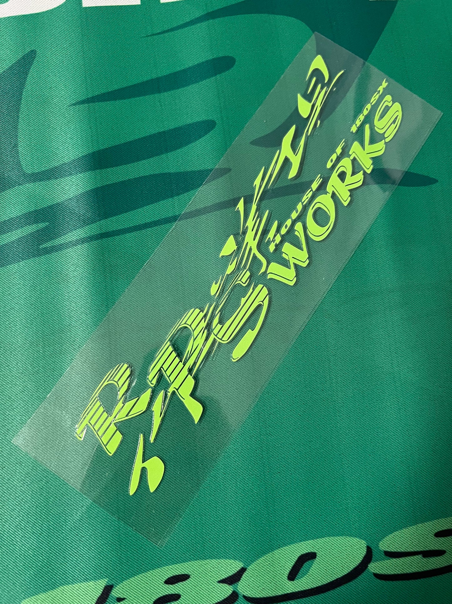 RPSworks V3 Sticker Green