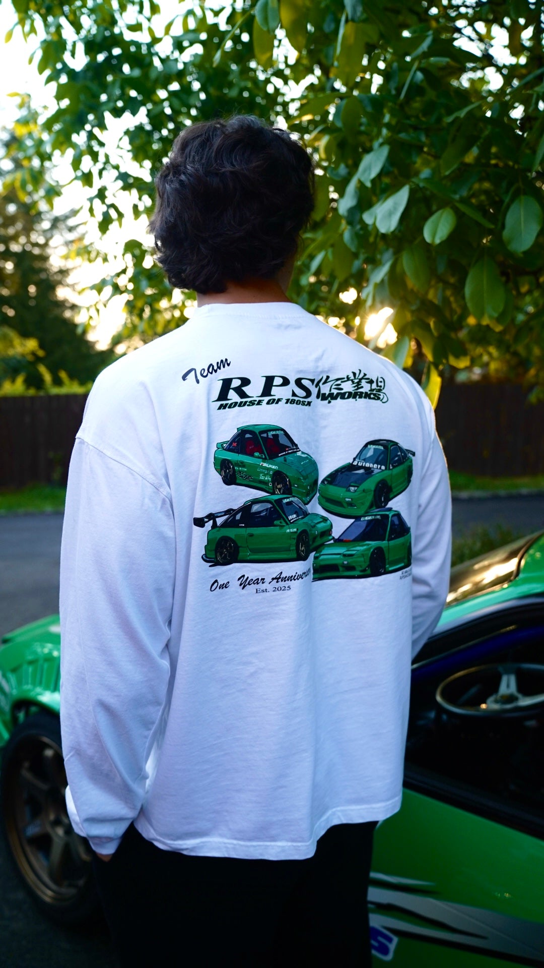 RPSworks One Year Anniversary long Sleeve T-shirts with Sticker Pack