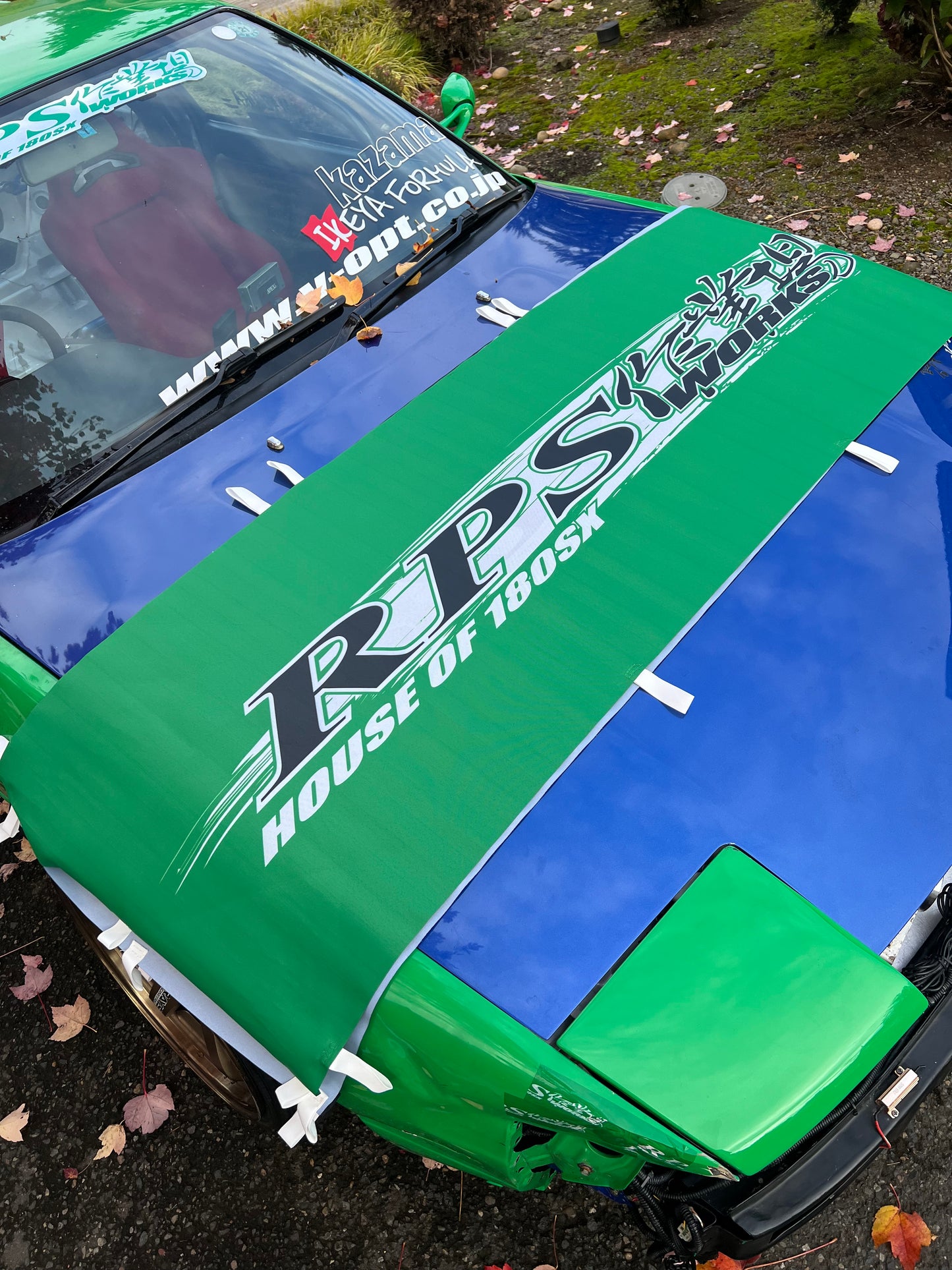 RPSworks OG Green Nobori Flag