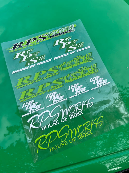 RPSworks Sticker Sheet (11 Stickers)