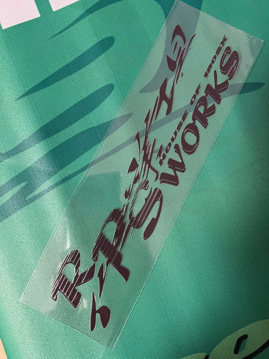 RPSworks V3 Sticker Black