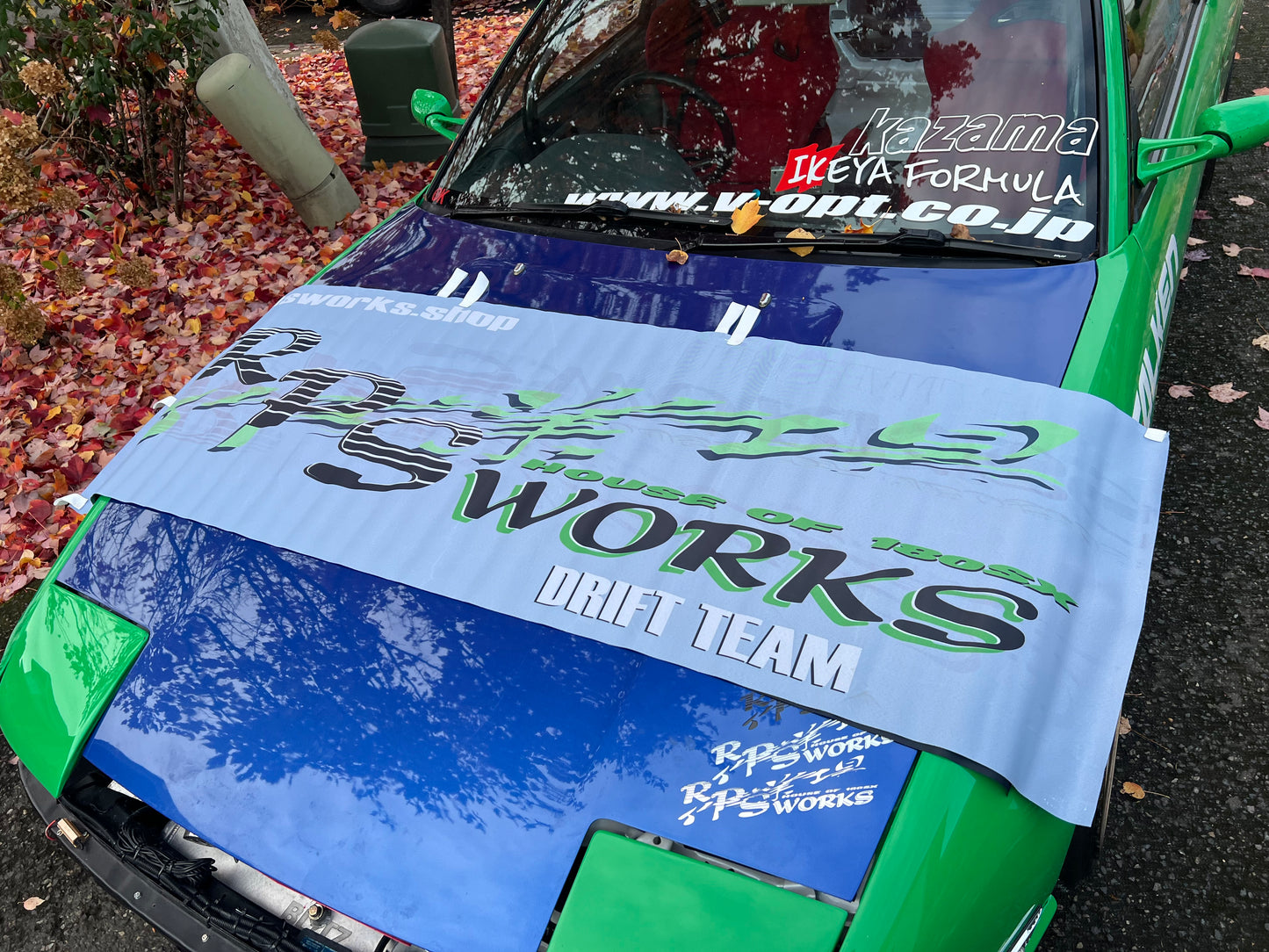 RPSworks V3 Gray Nobori Flag