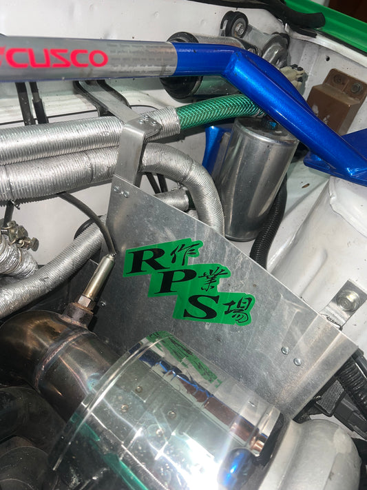 RPSworks Green/Black Stack Sticker