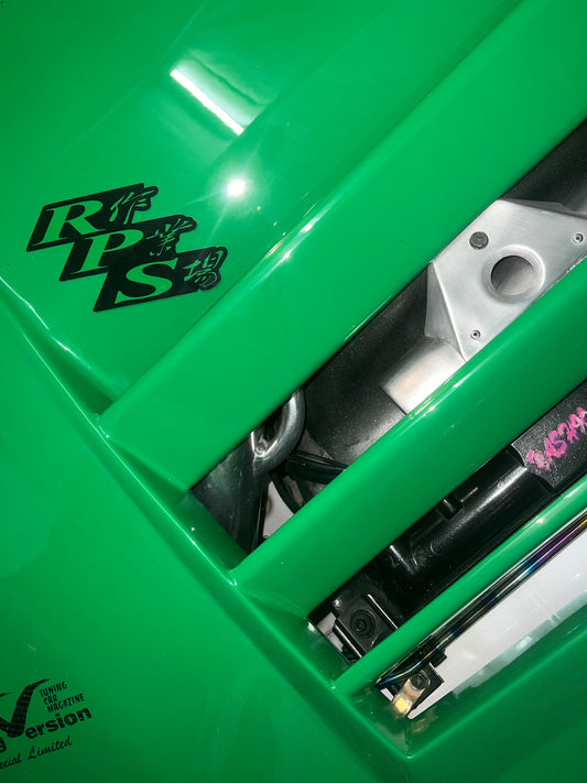 RPSworks Black/Green Stack Sticker