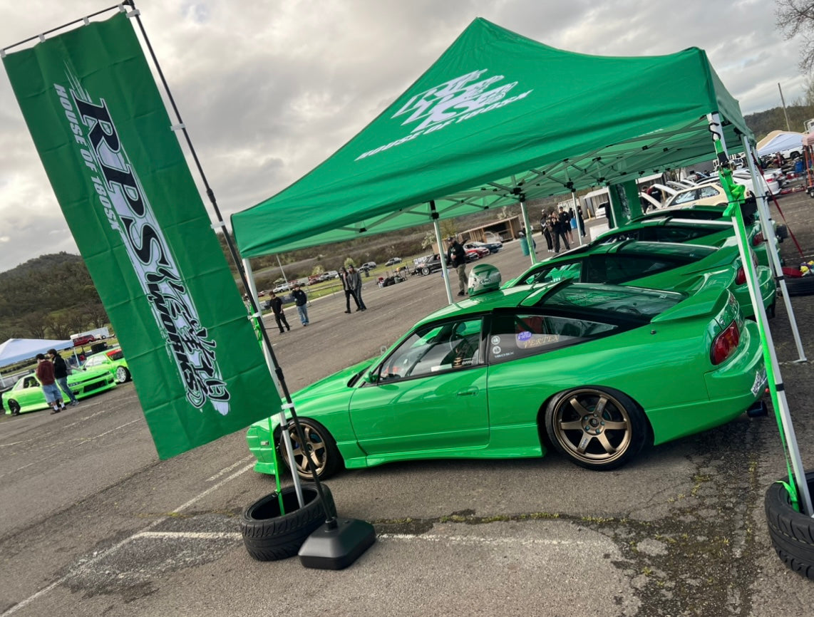 RPSworks OG Green Nobori Flag