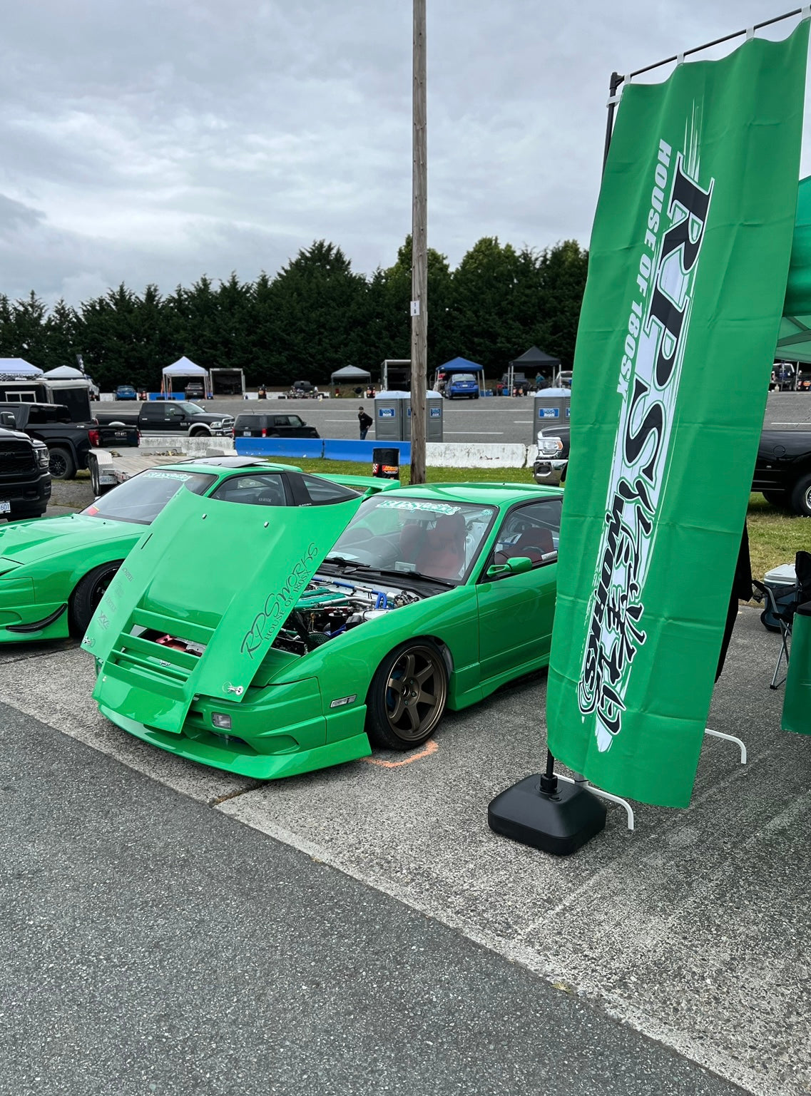 RPSworks OG Green Nobori Flag