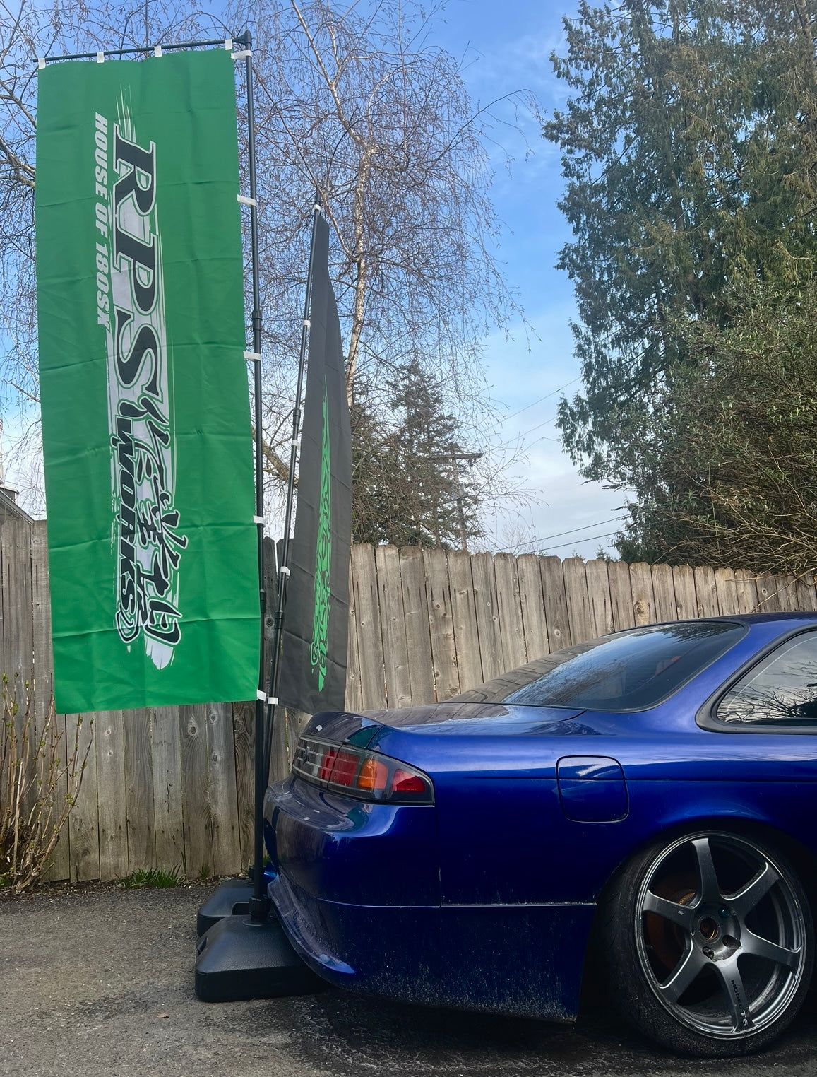 RPSworks OG Green Nobori Flag